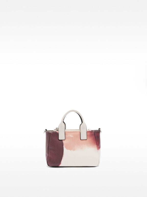 Watercolour effect tote bag