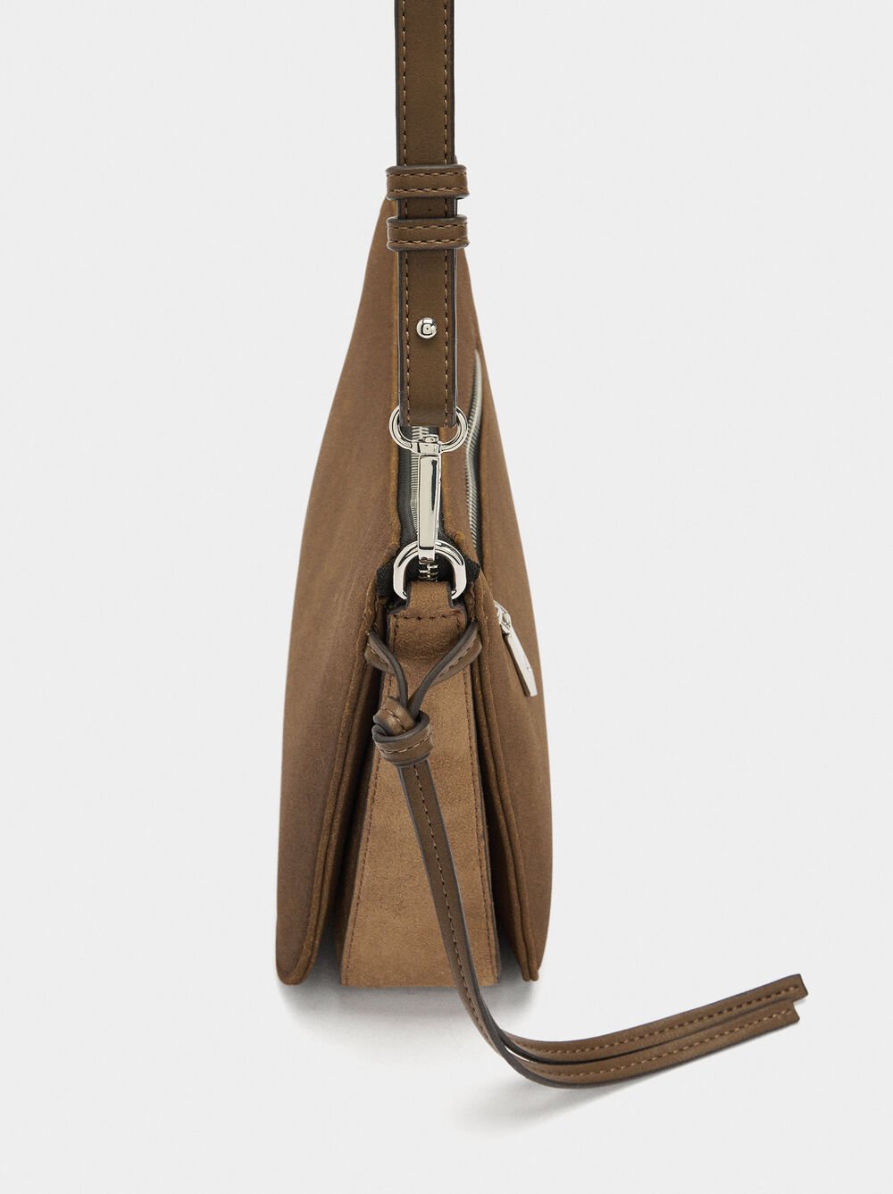 Crossbody bag with side straps