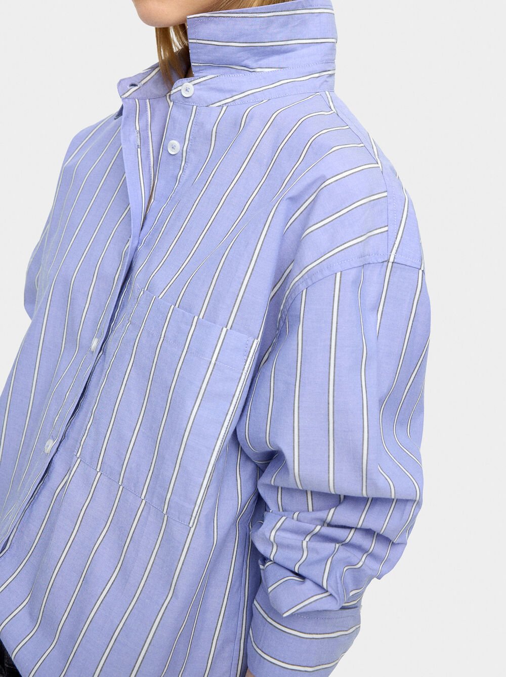 100% cotton striped shirt