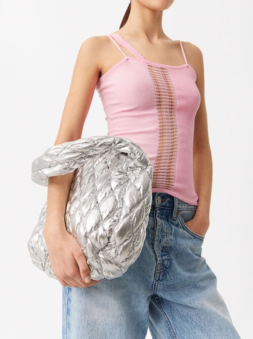 Metallic Shoulder Bag L