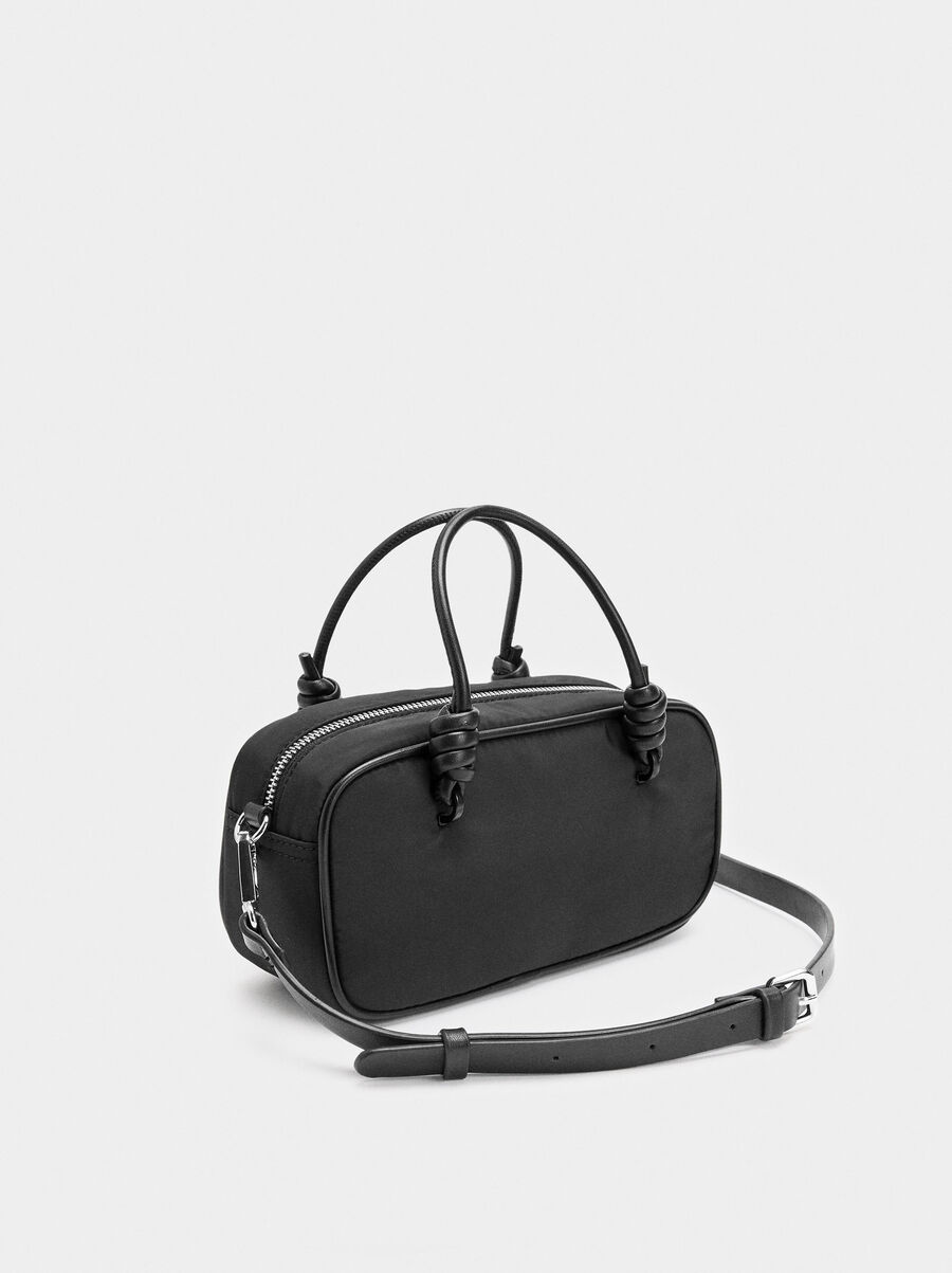 Bolso bowling de nylon