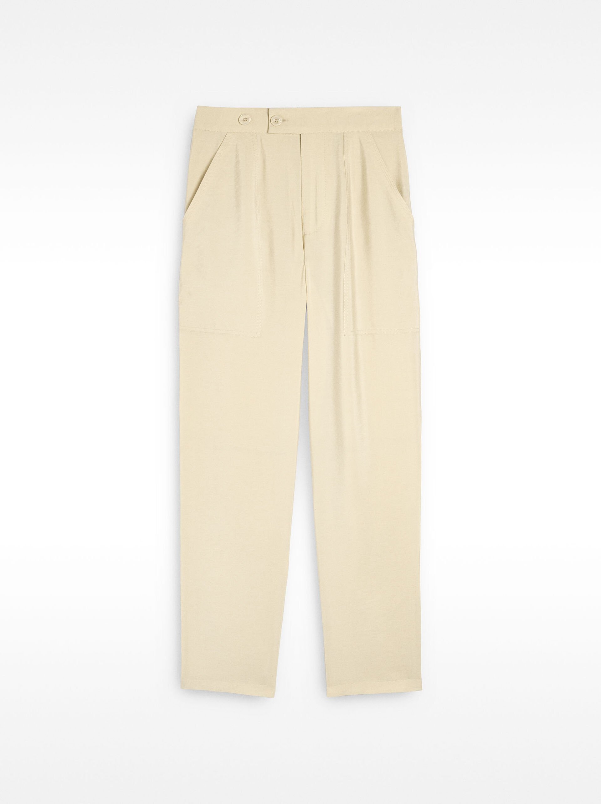Cargo trousers with marked stitching image number 5.0