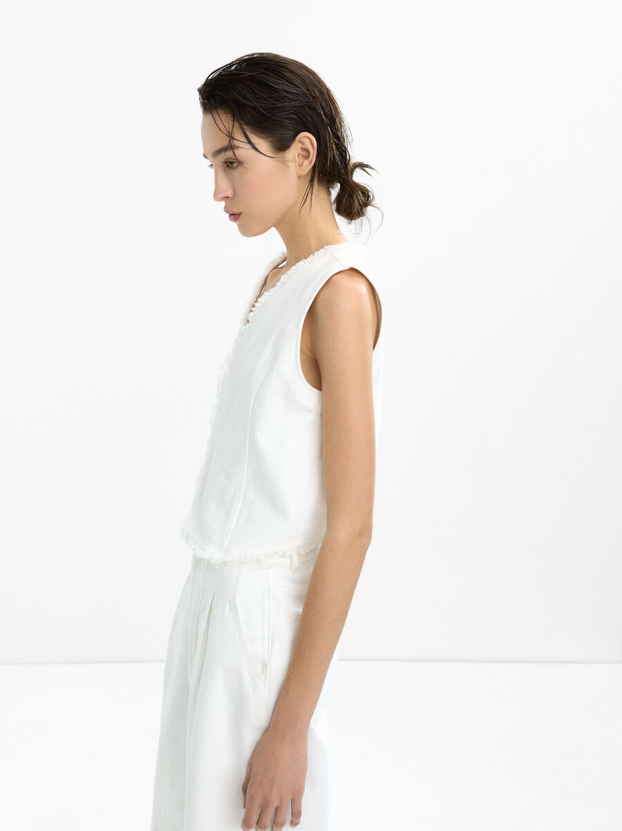 100% cotton vest
