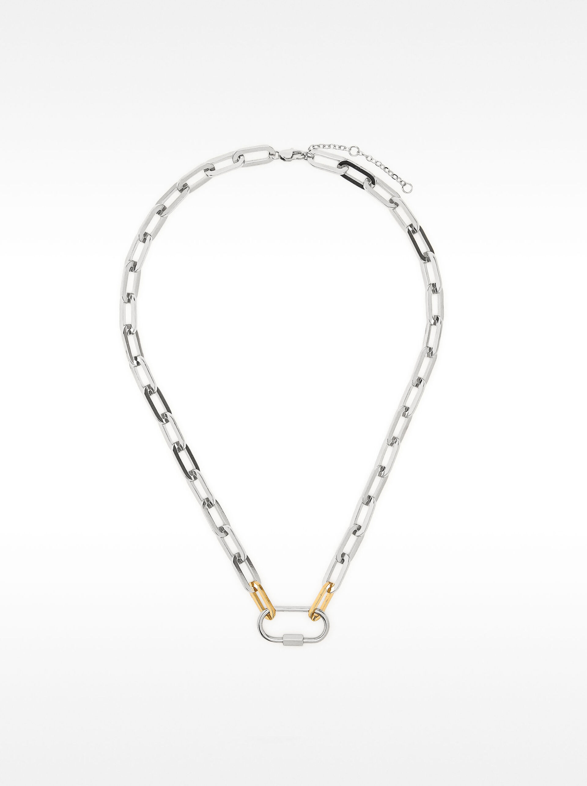 Collier à maillons – acier inoxydable image number 2.0