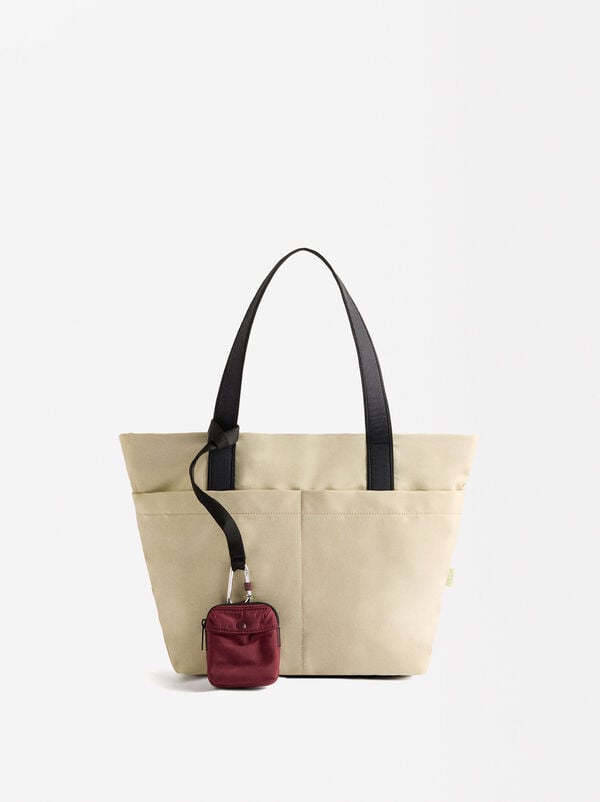 Nylon weekend bag