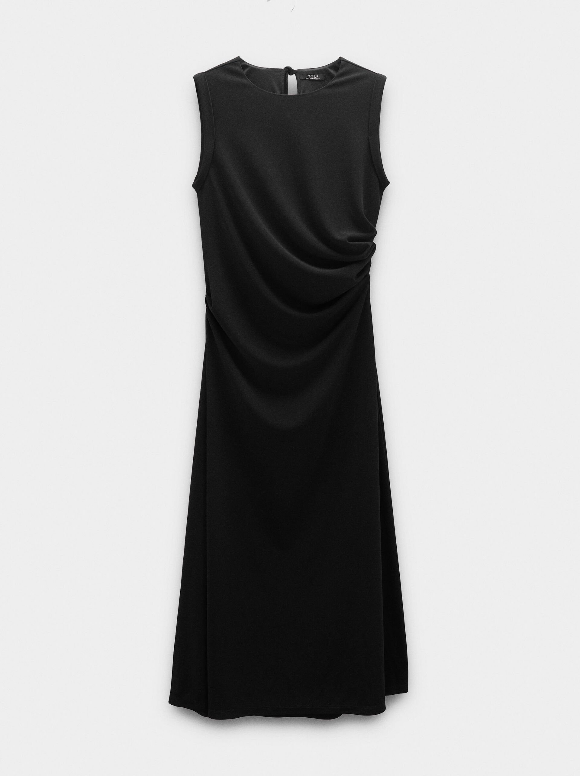 Midi dress with draped image number 4.0
