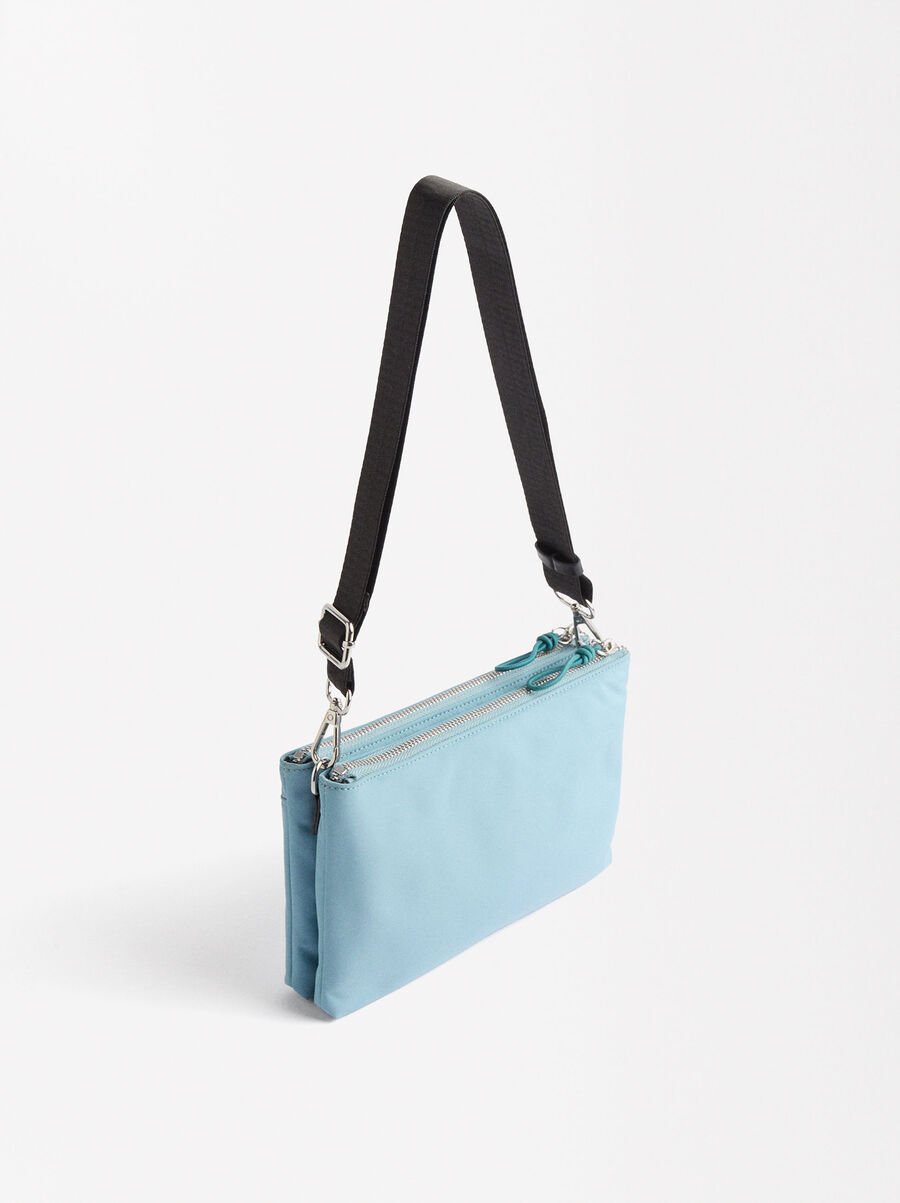 Borsa a tracolla in nylon