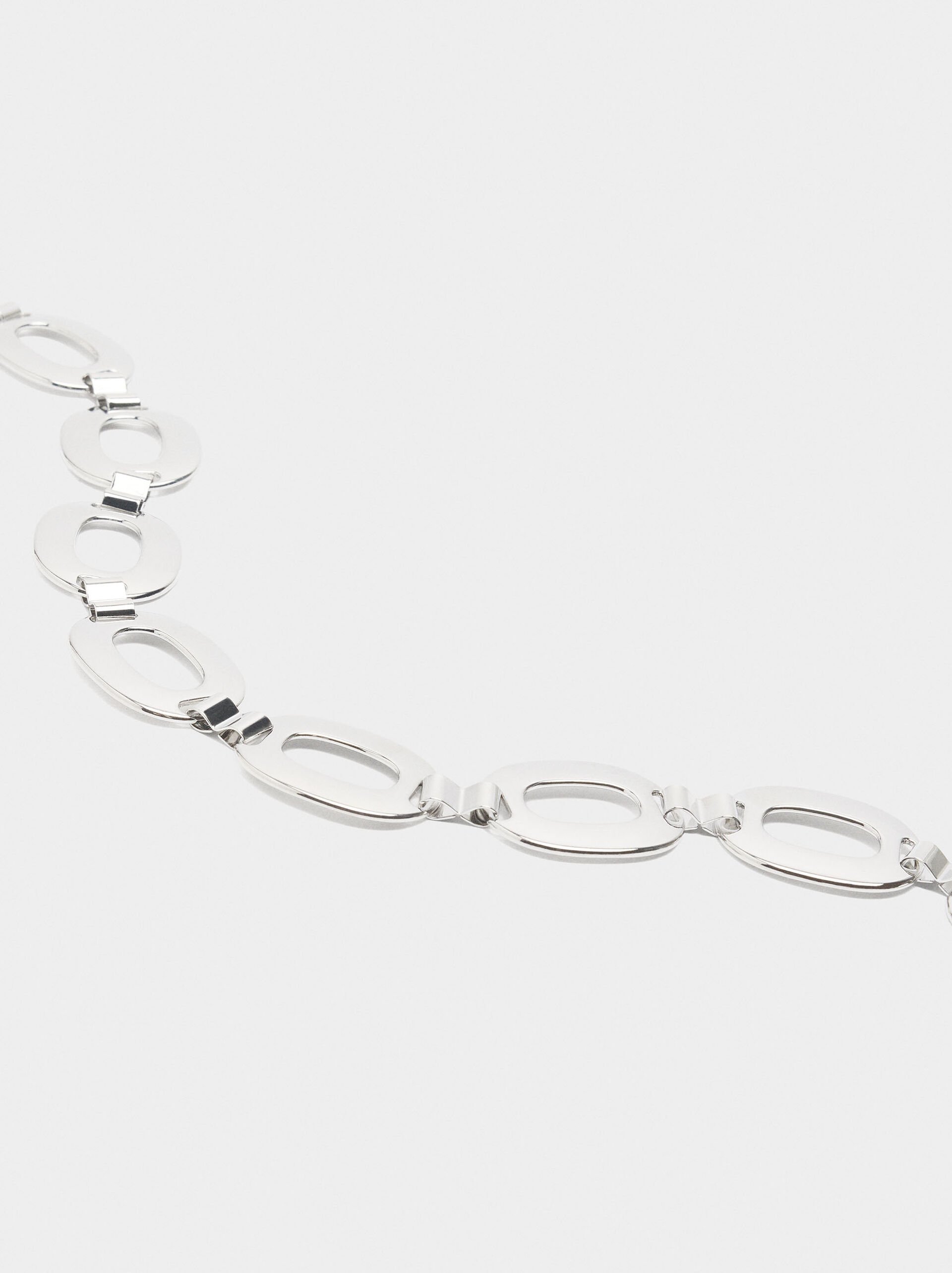 Metal belt with rings image number 1.0