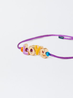 Bracelet Réglable Avec Charms, Multicolore, hi-res