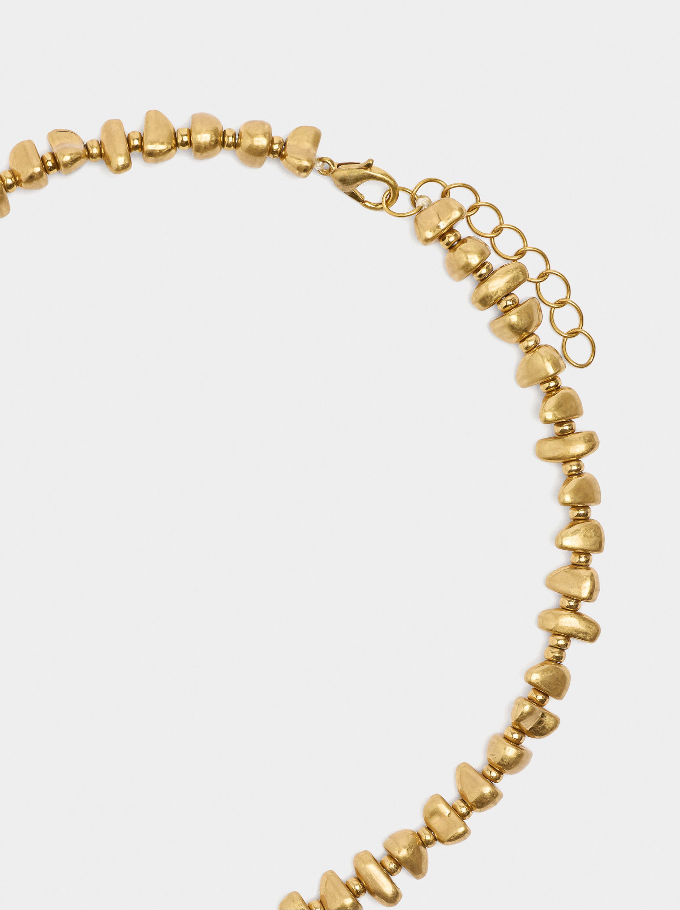 Collar con colgantes mano y piedras image number 3.0