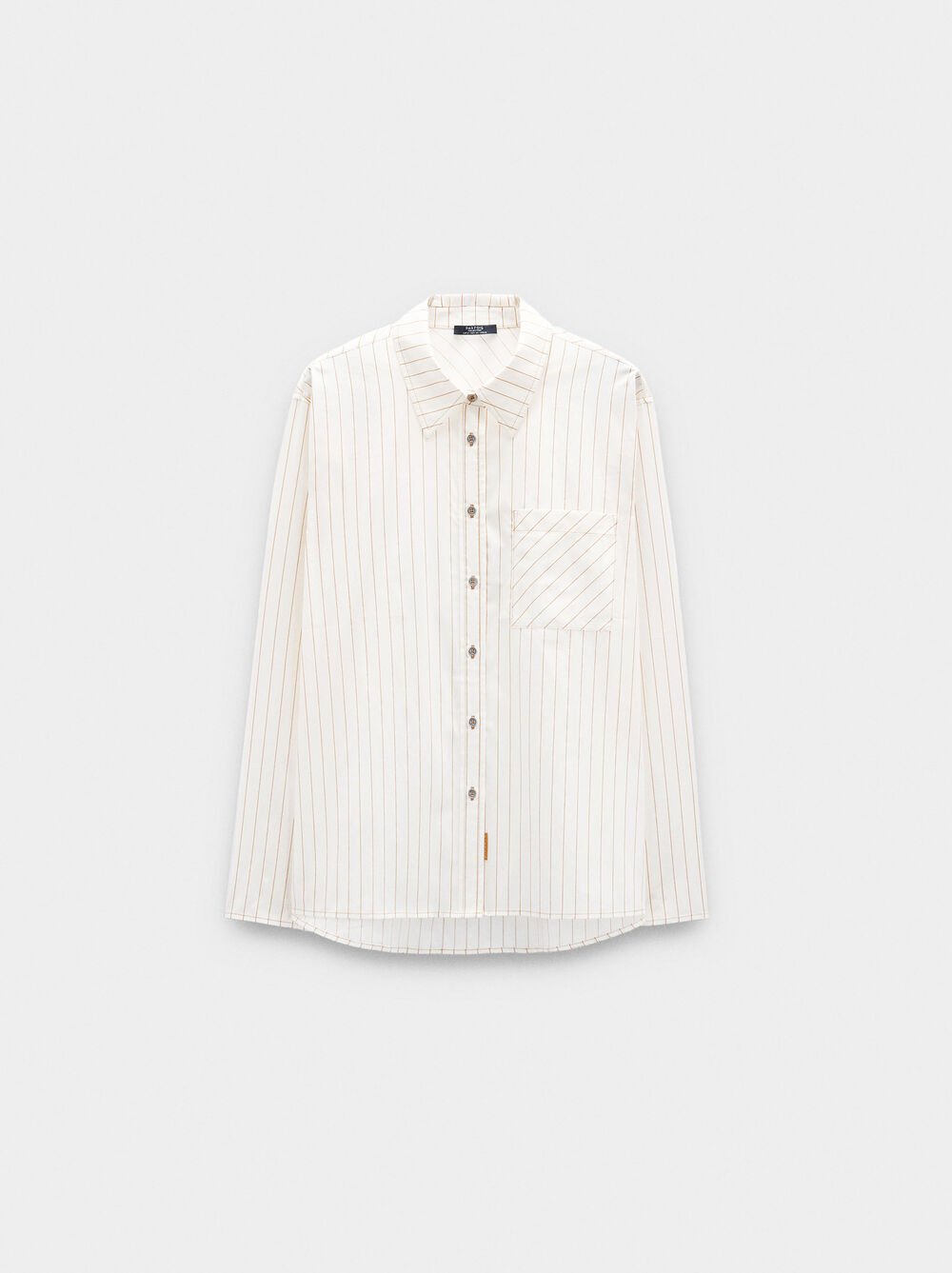 100% cotton striped shirt