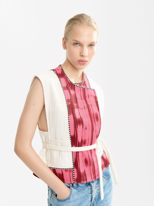 100% cotton vest