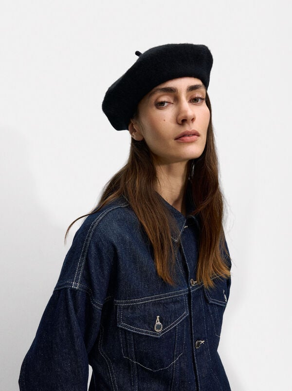 Wool beret