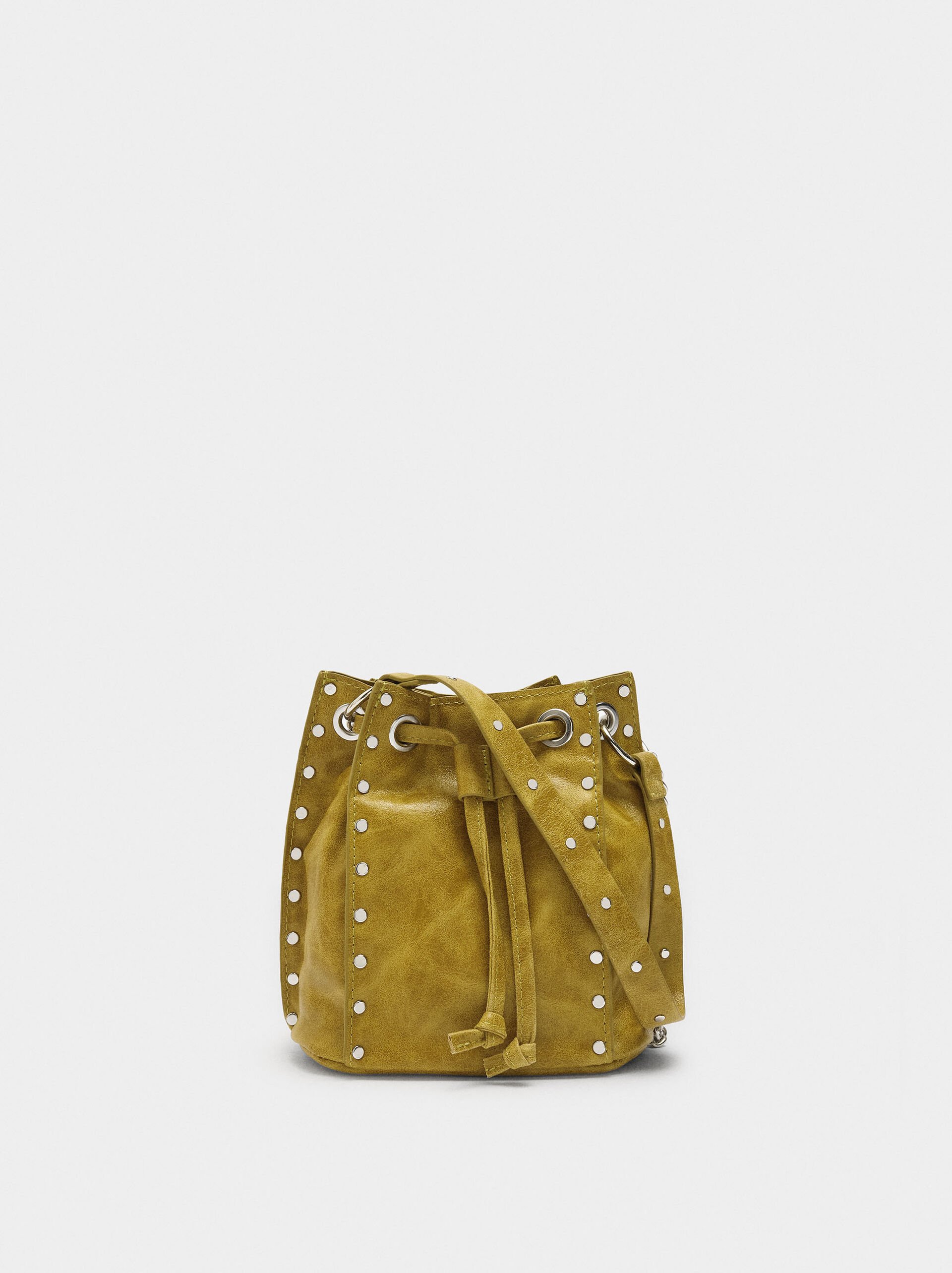 Shoulder bag with studs  image number 0.0
