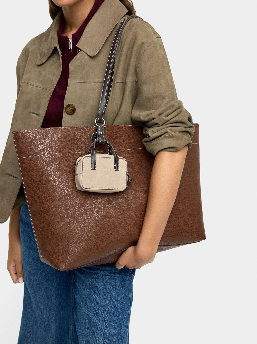 13" laptop bag with texture