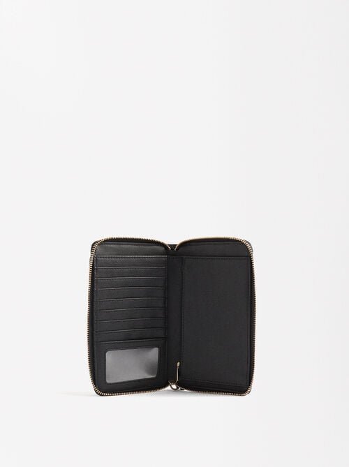 Patchwork design mobile phone bag