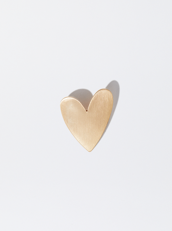Brooch With Heart, , hi-res