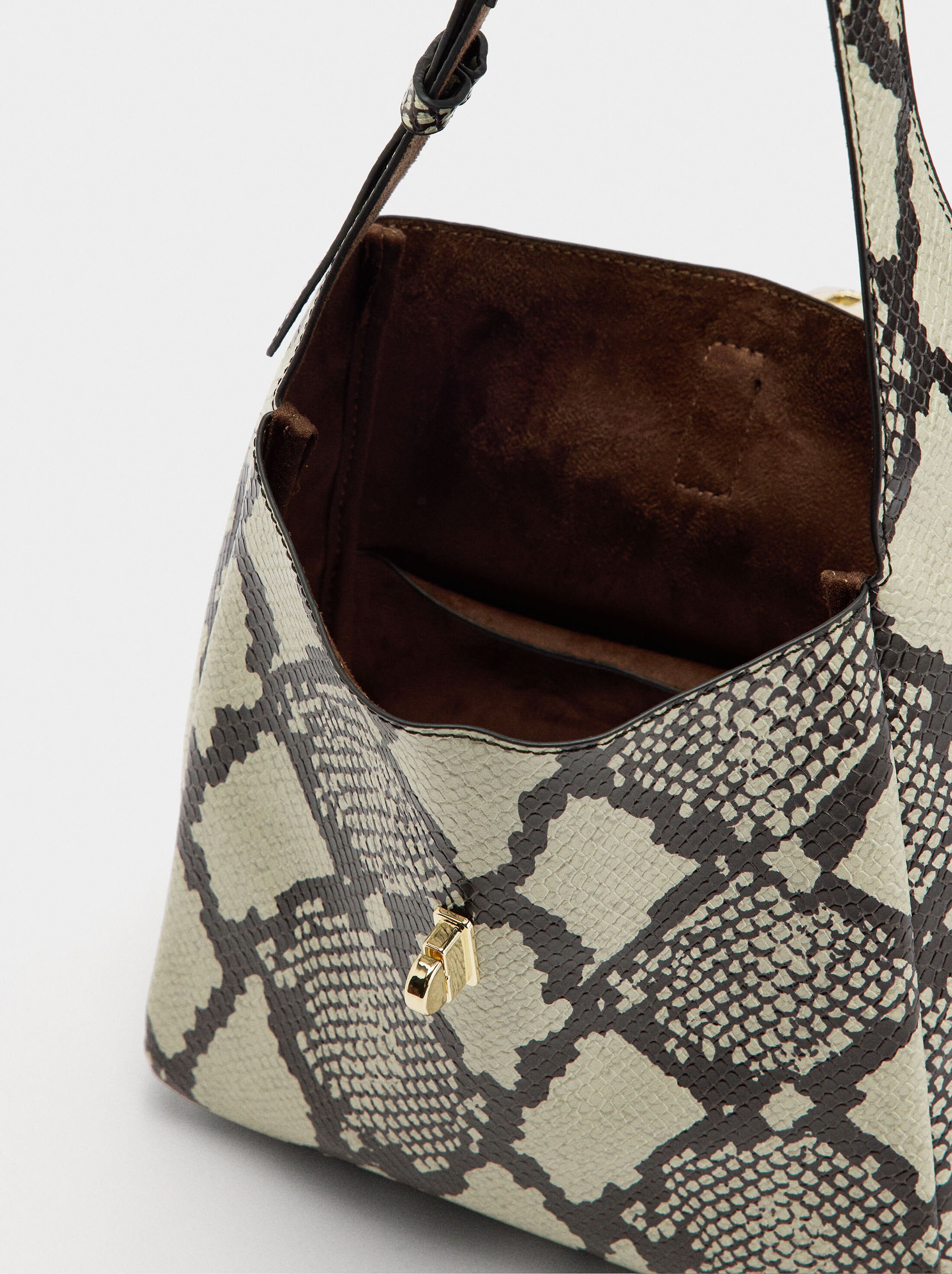 Shoulder bag printed animal image number 4.0