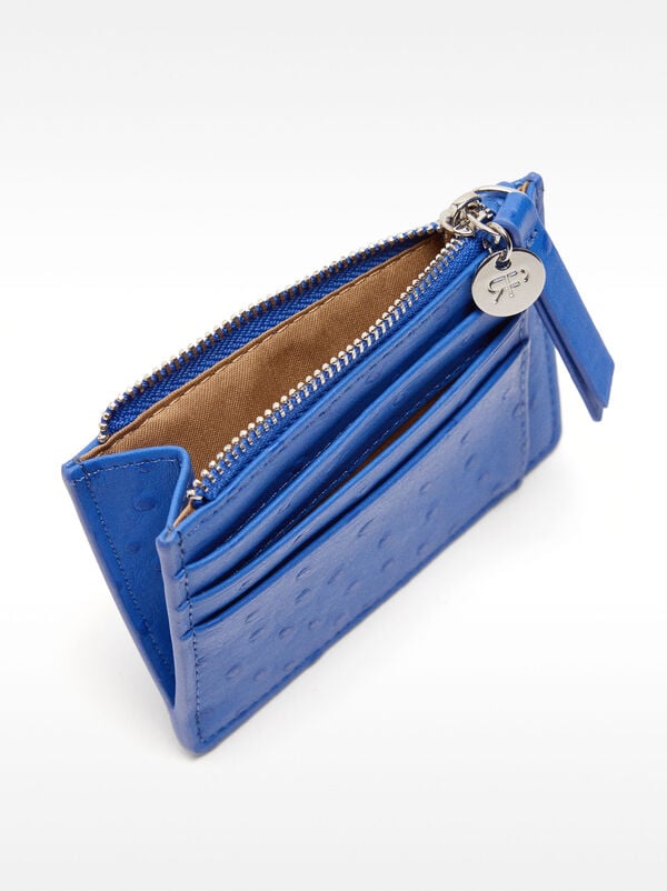 Animal embossed card holder