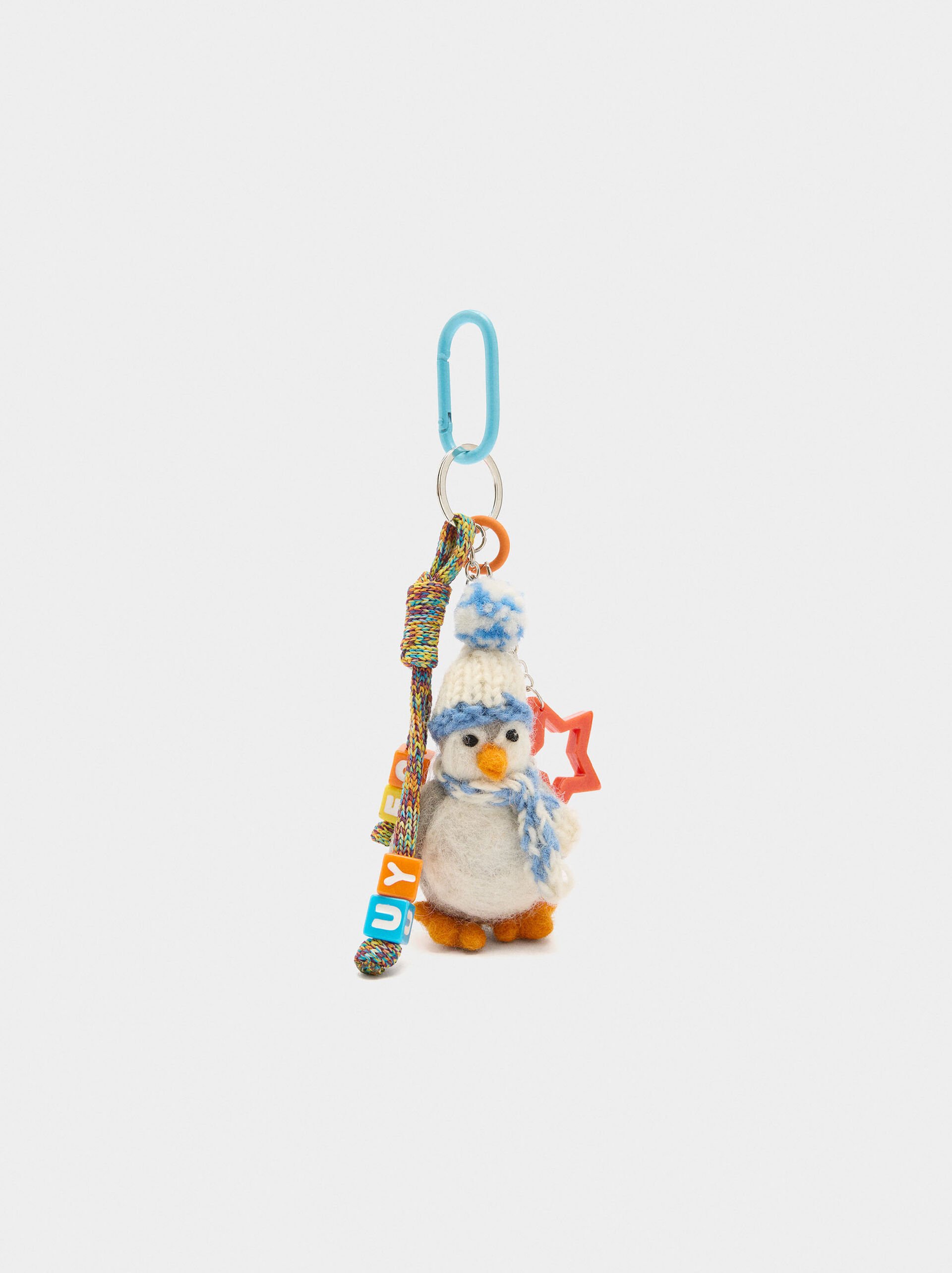 Keychain charm penguin image number 0.0