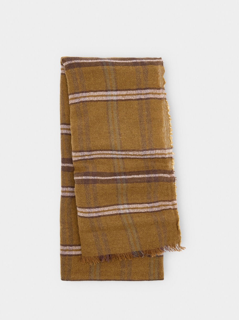 Printed pashmina with wool