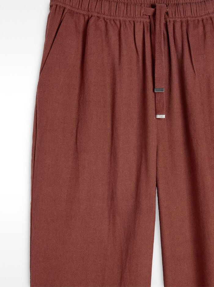 Pantalón de algodón con cordón ajustable