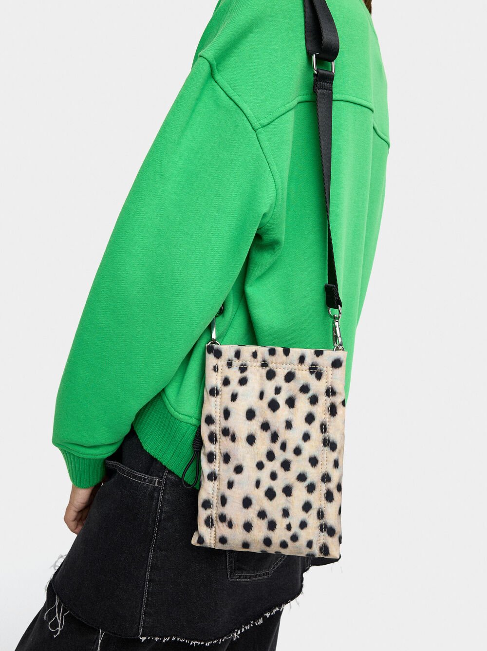 Nylon crossbody bag