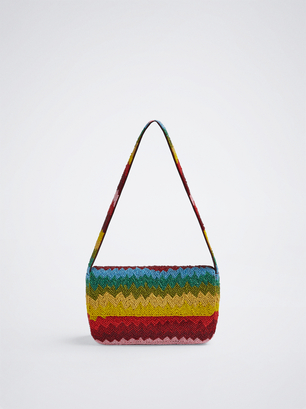 Party Handbag With Beads, Multicolor, hi-res