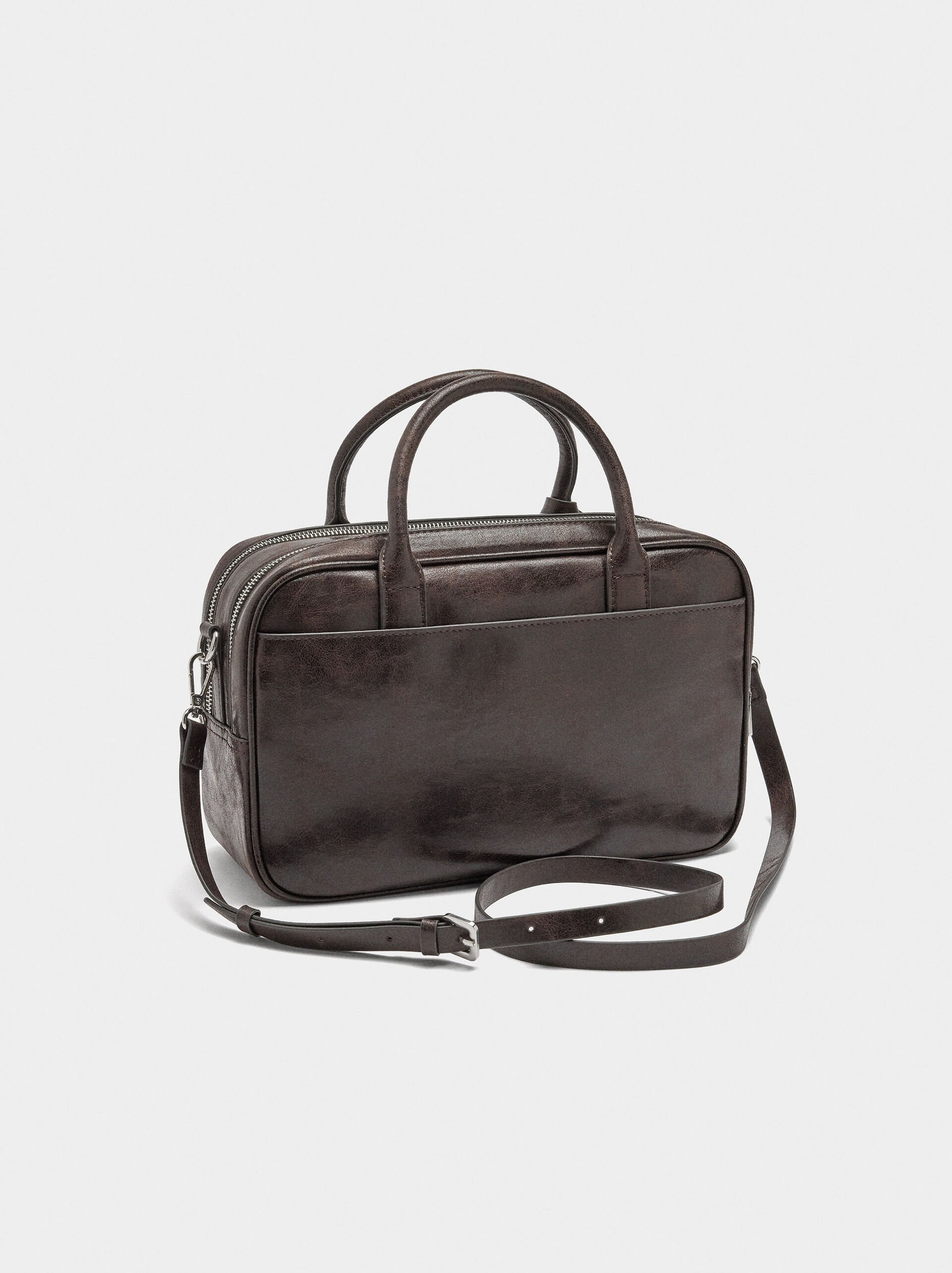 Bowling bag with aged effect image number 2.0