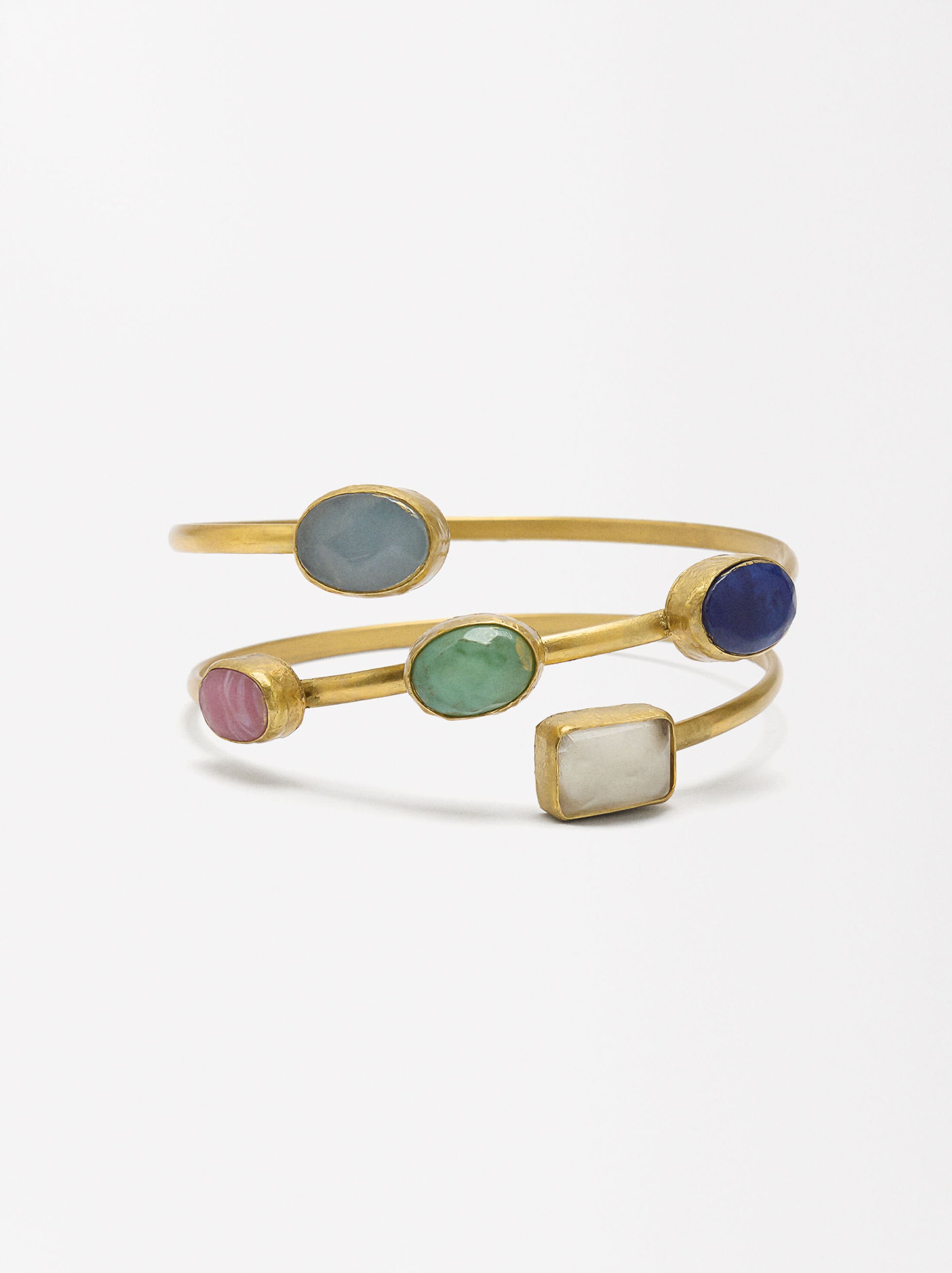 Multicolor spiral bracelet image number 0.0
