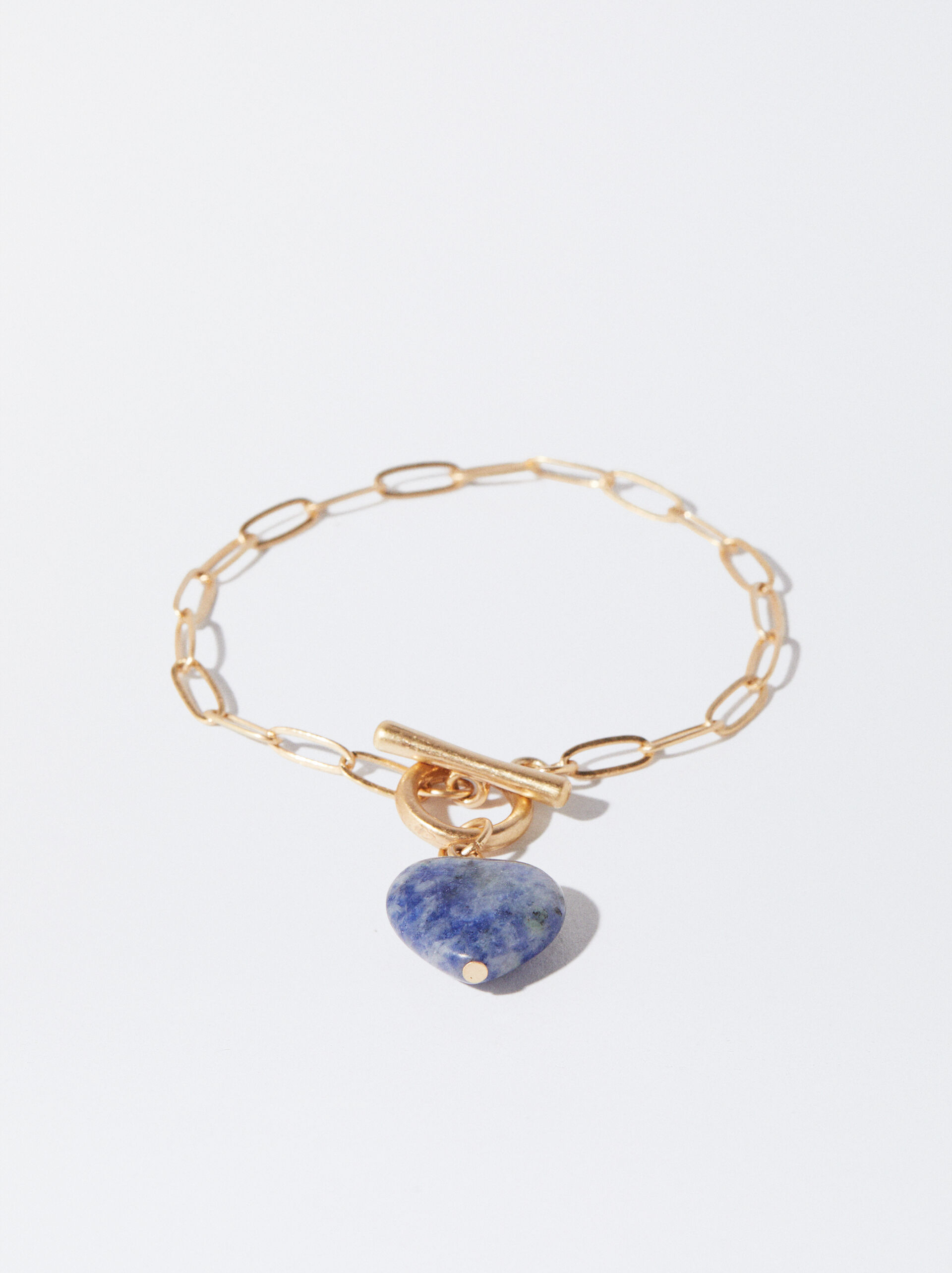 Bracelet With Heart Stone image number 0.0