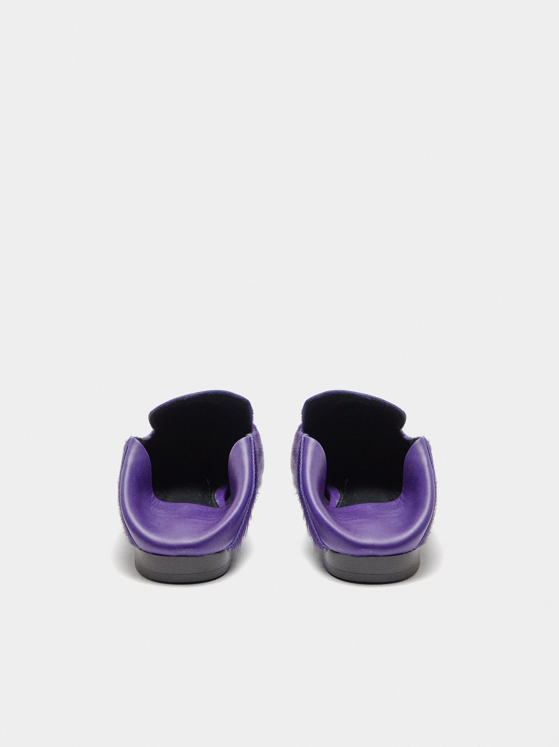 Chaussures plates en cuir image number 4.0