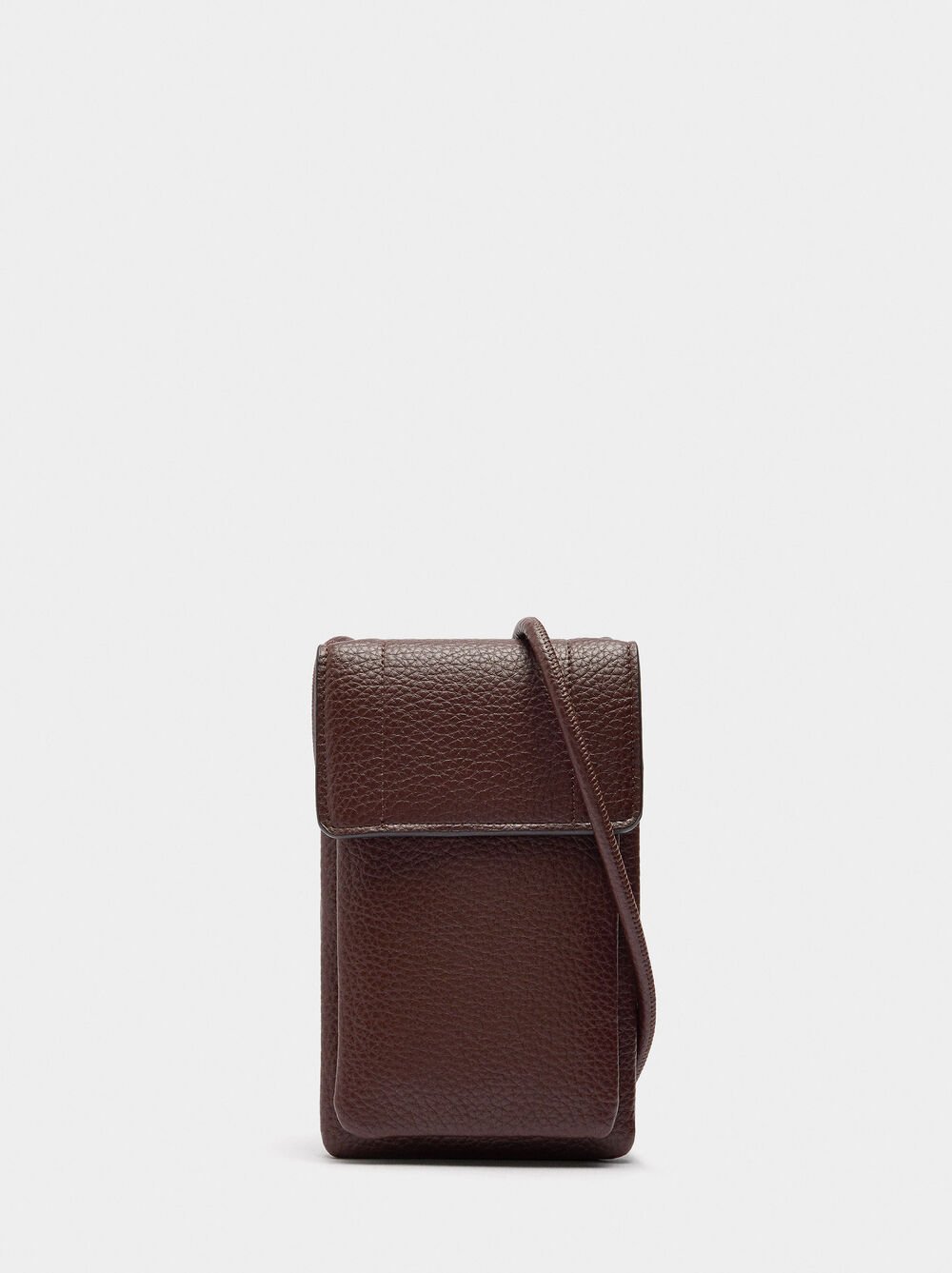 Mobile phone bag with texture