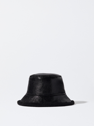 Waterproof Patent Bucket Hat, , hi-res