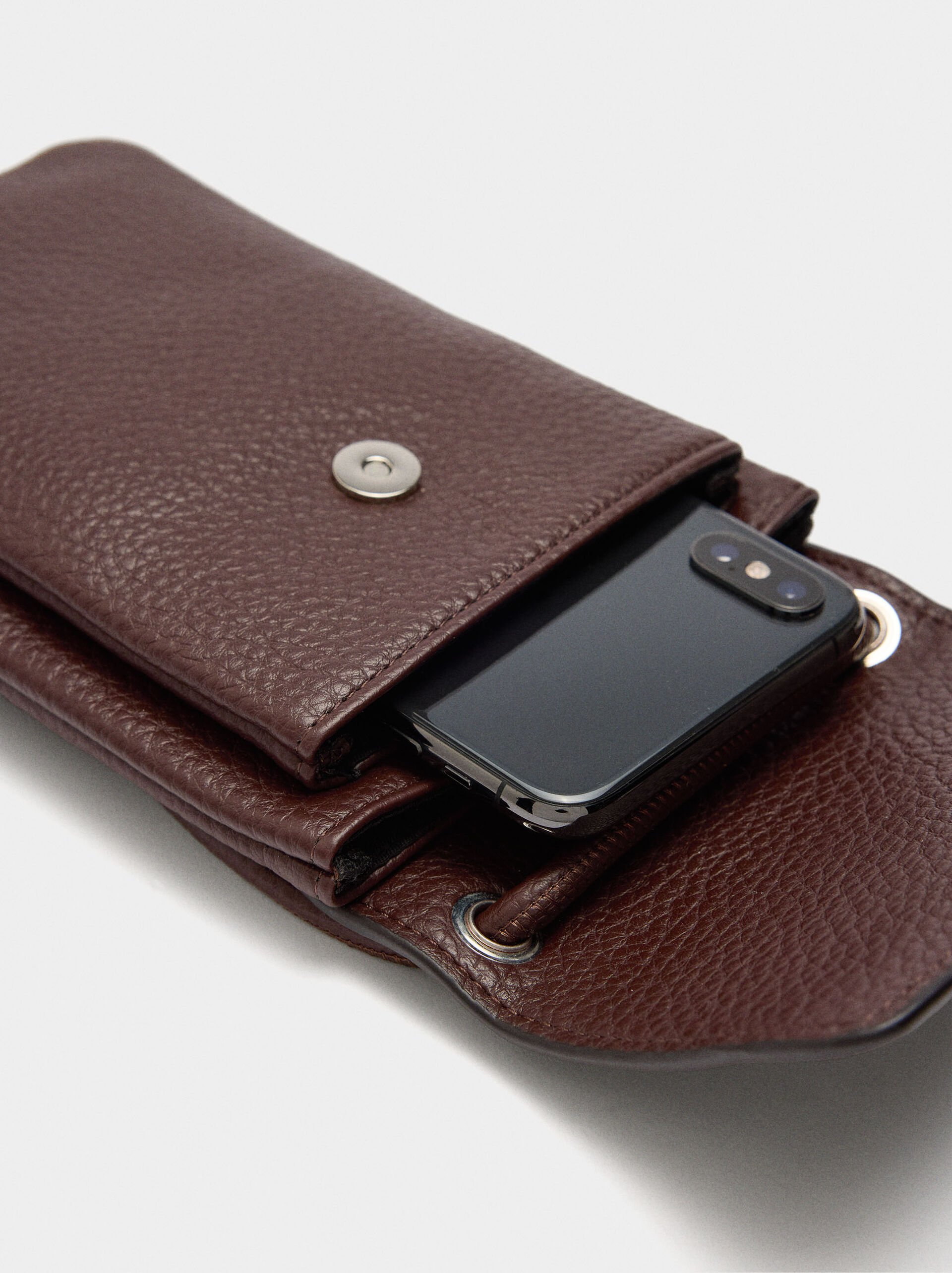 Mobile phone bag with texture image number 3.0