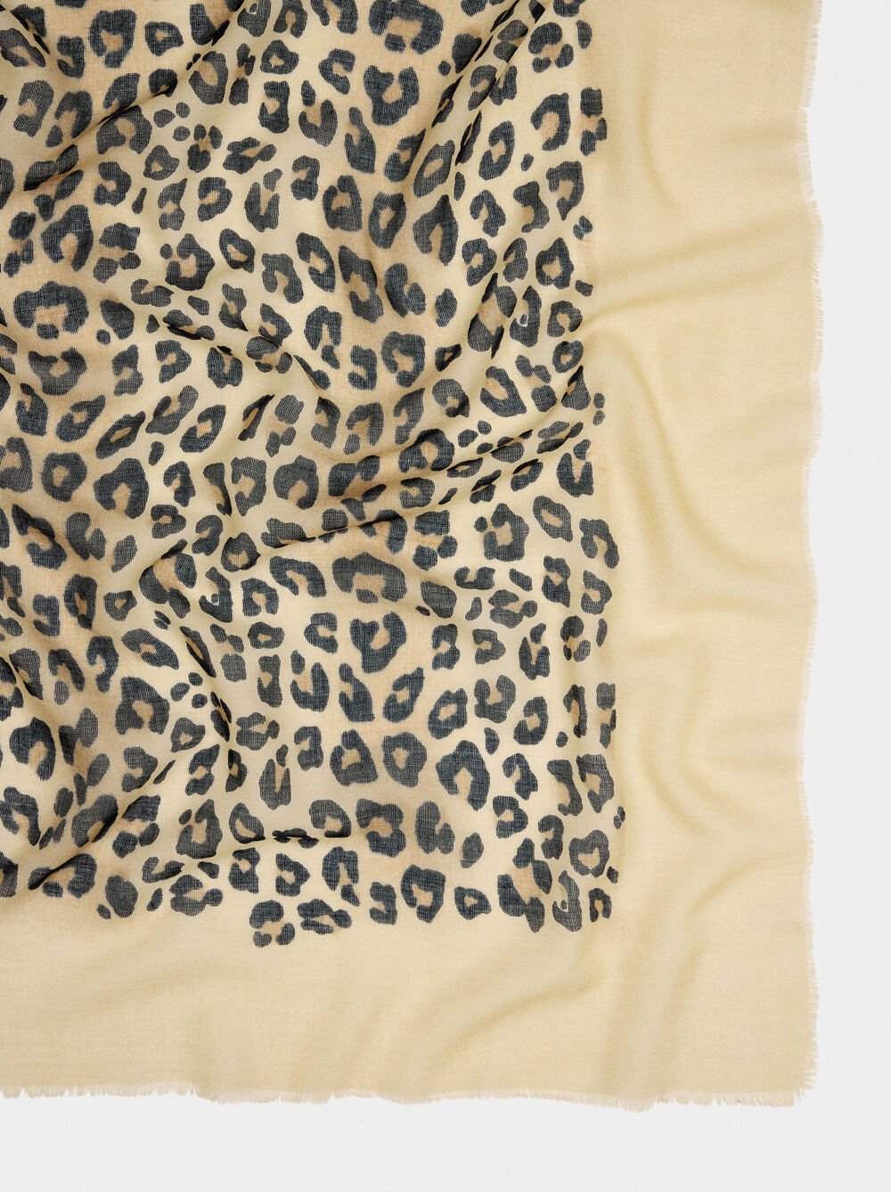 Schal mit Animal-Print