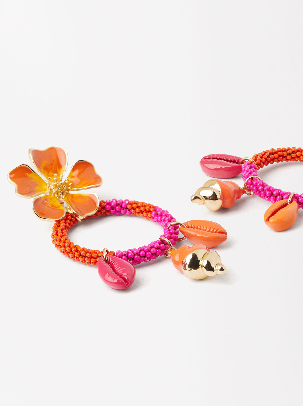 Multicolor Flower Earrings