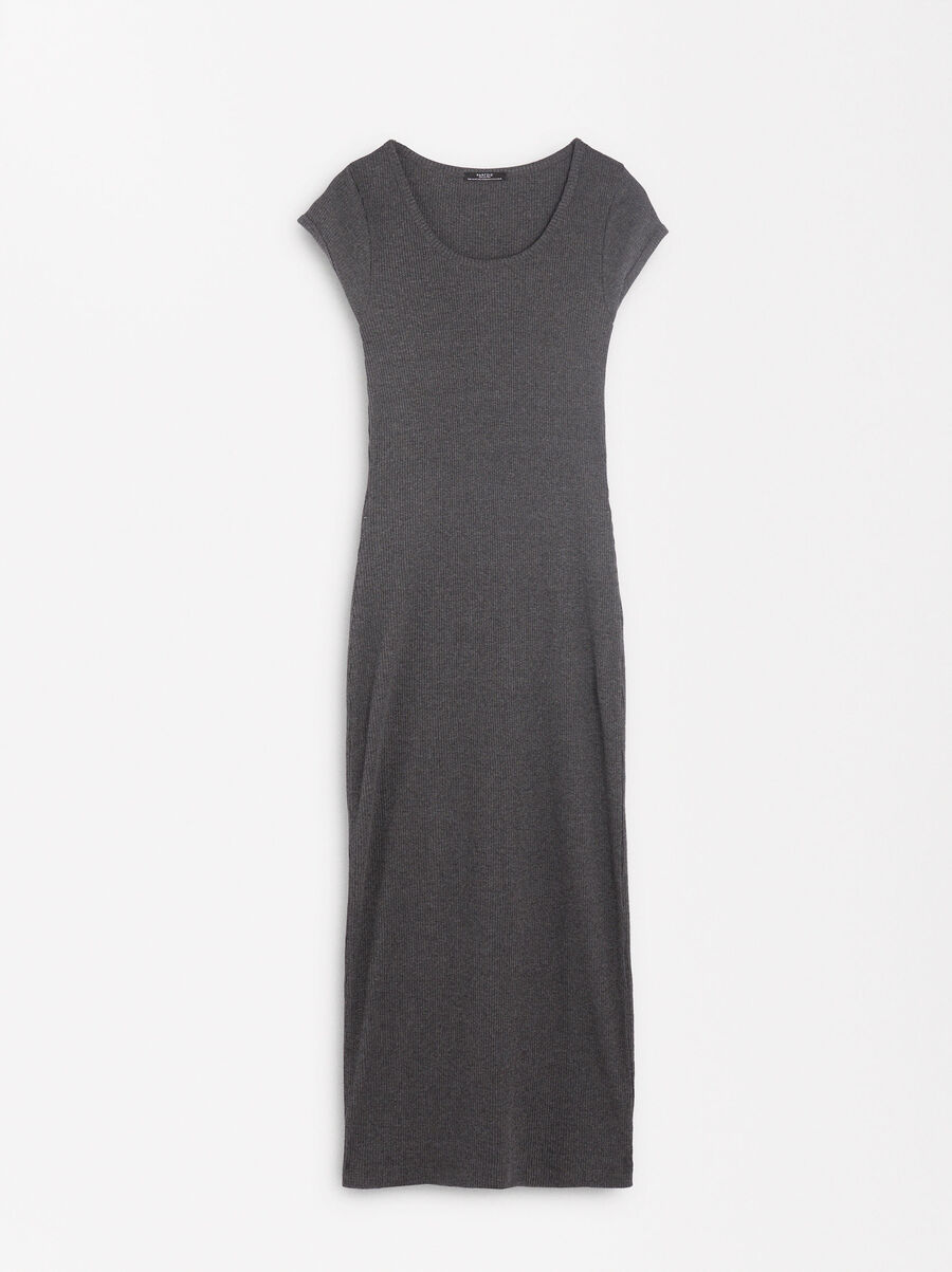 Cotton midi dress