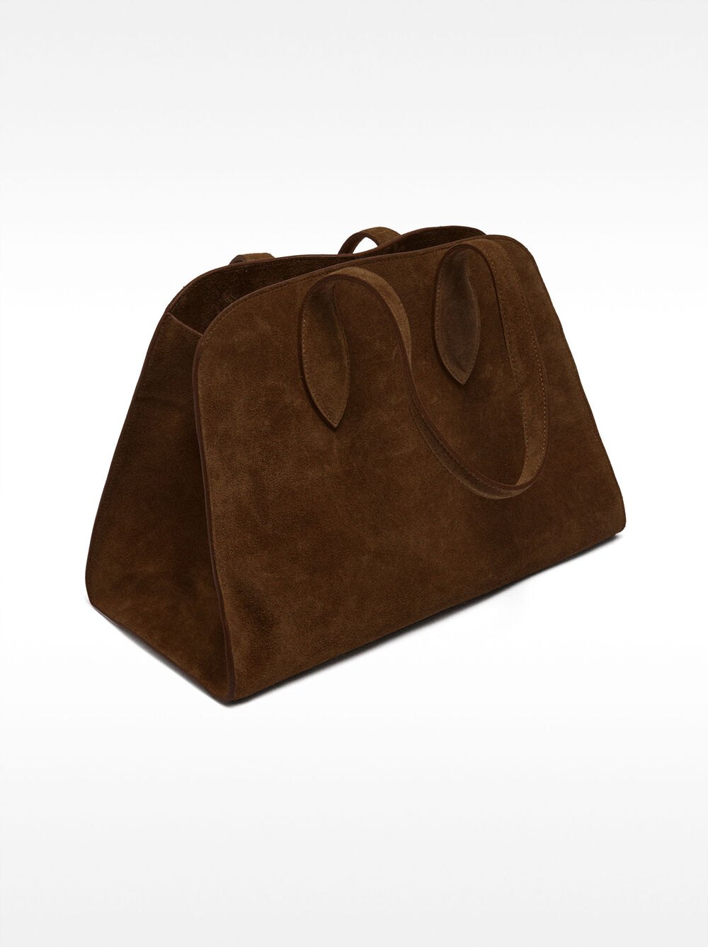 Leather tote bag