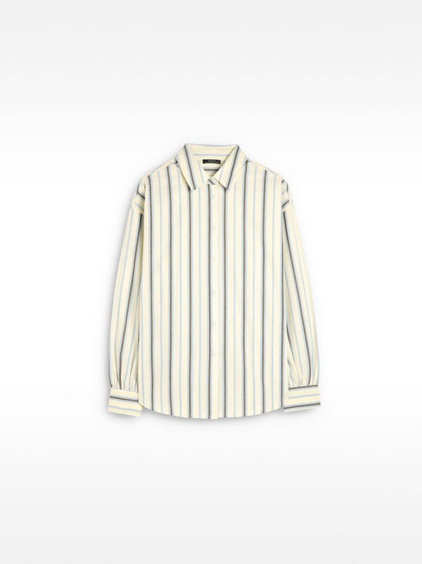 100% cotton striped shirt