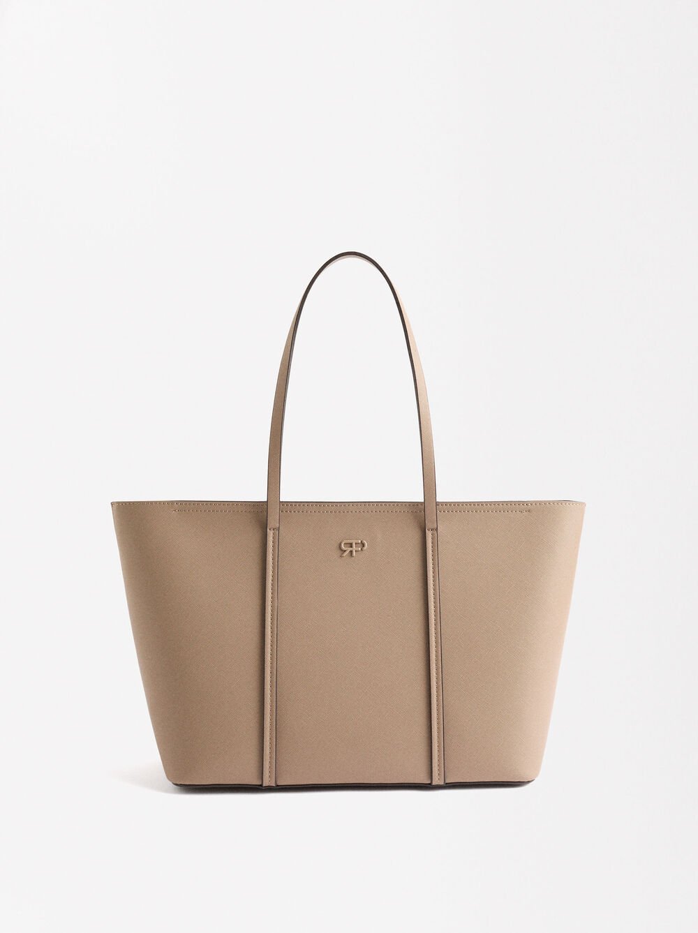 Shopper bag with texture