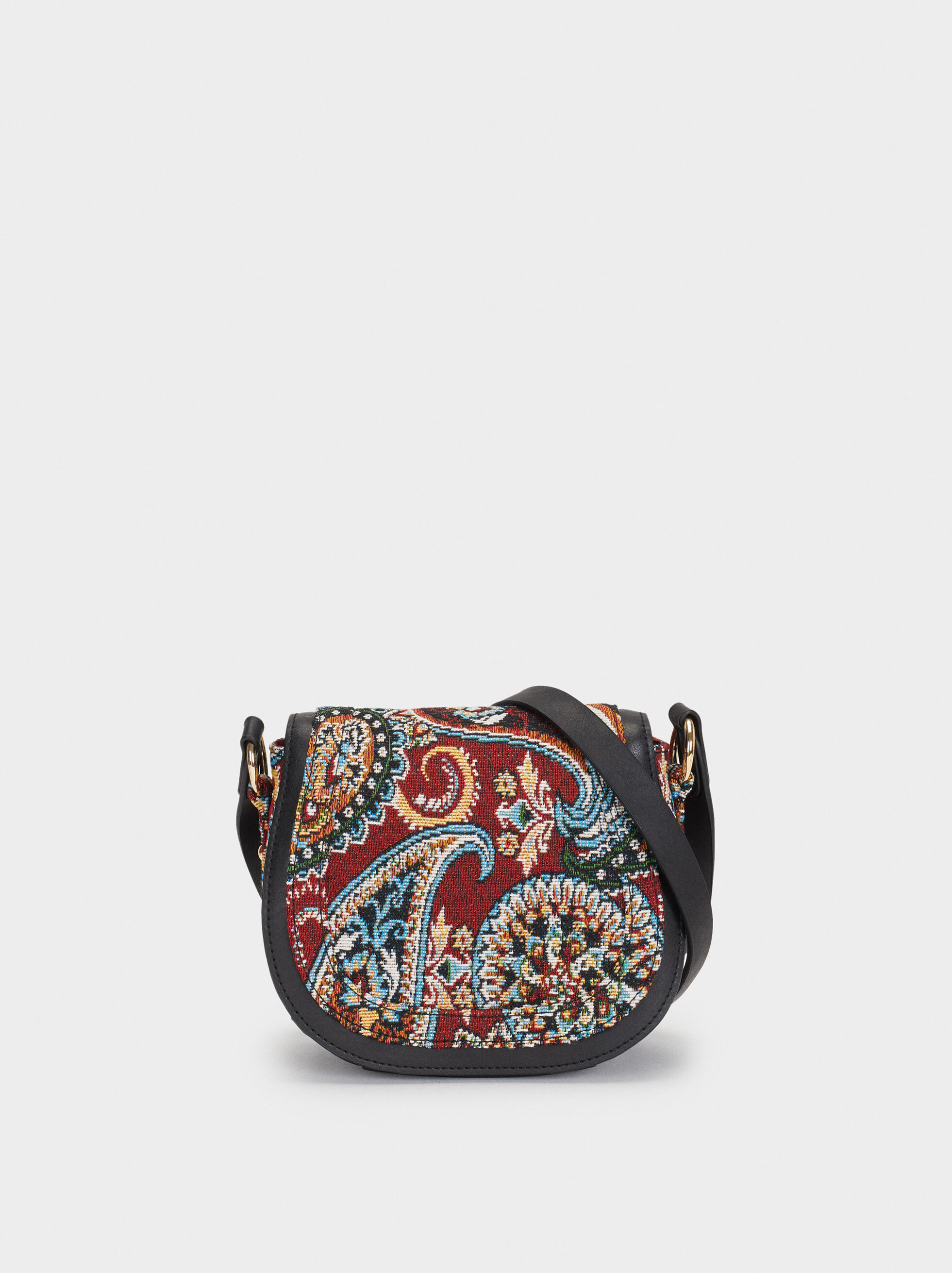 paisley print luggage