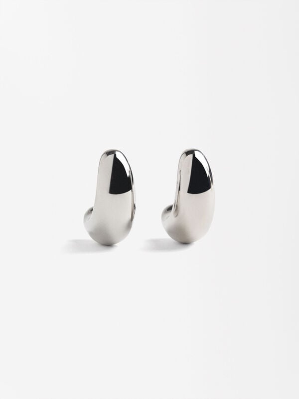 Elongated open hoops