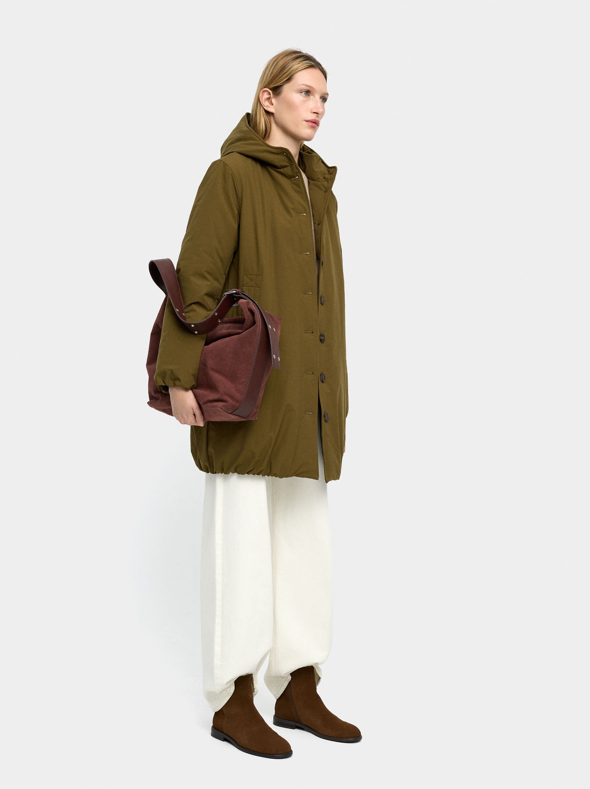 Manteau matelassé avec capuche image number 1.0