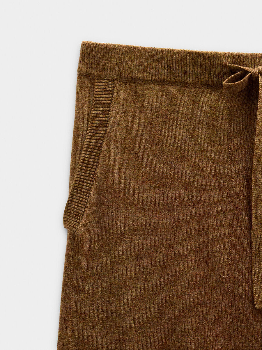 Pantalón de punto liso
