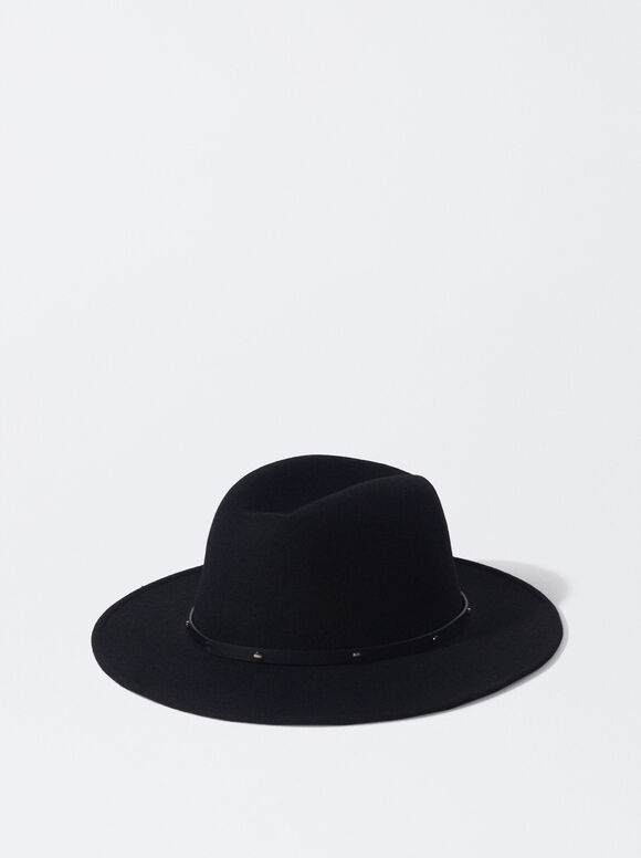 Sombrero De Lana, Negro, hi-res