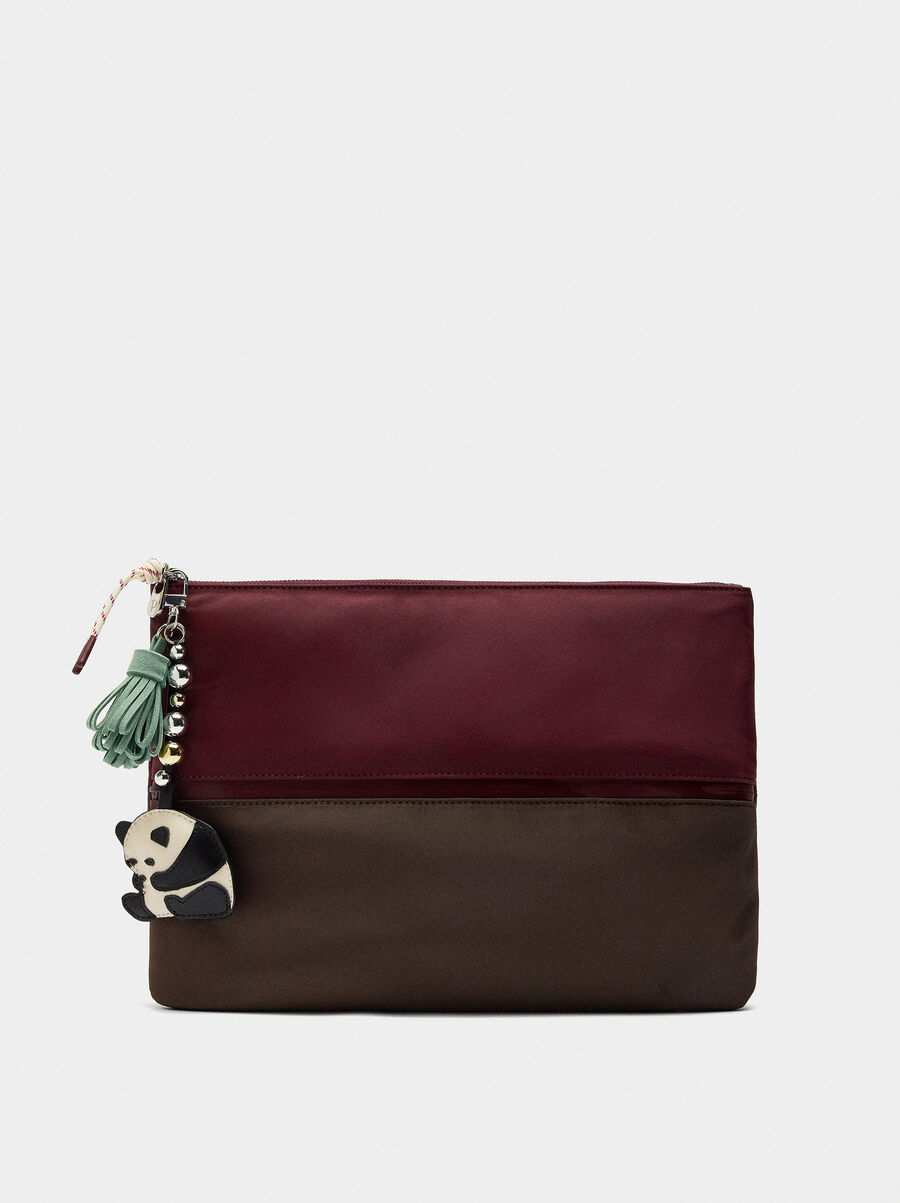 Nylon laptop cover with charm 13"
