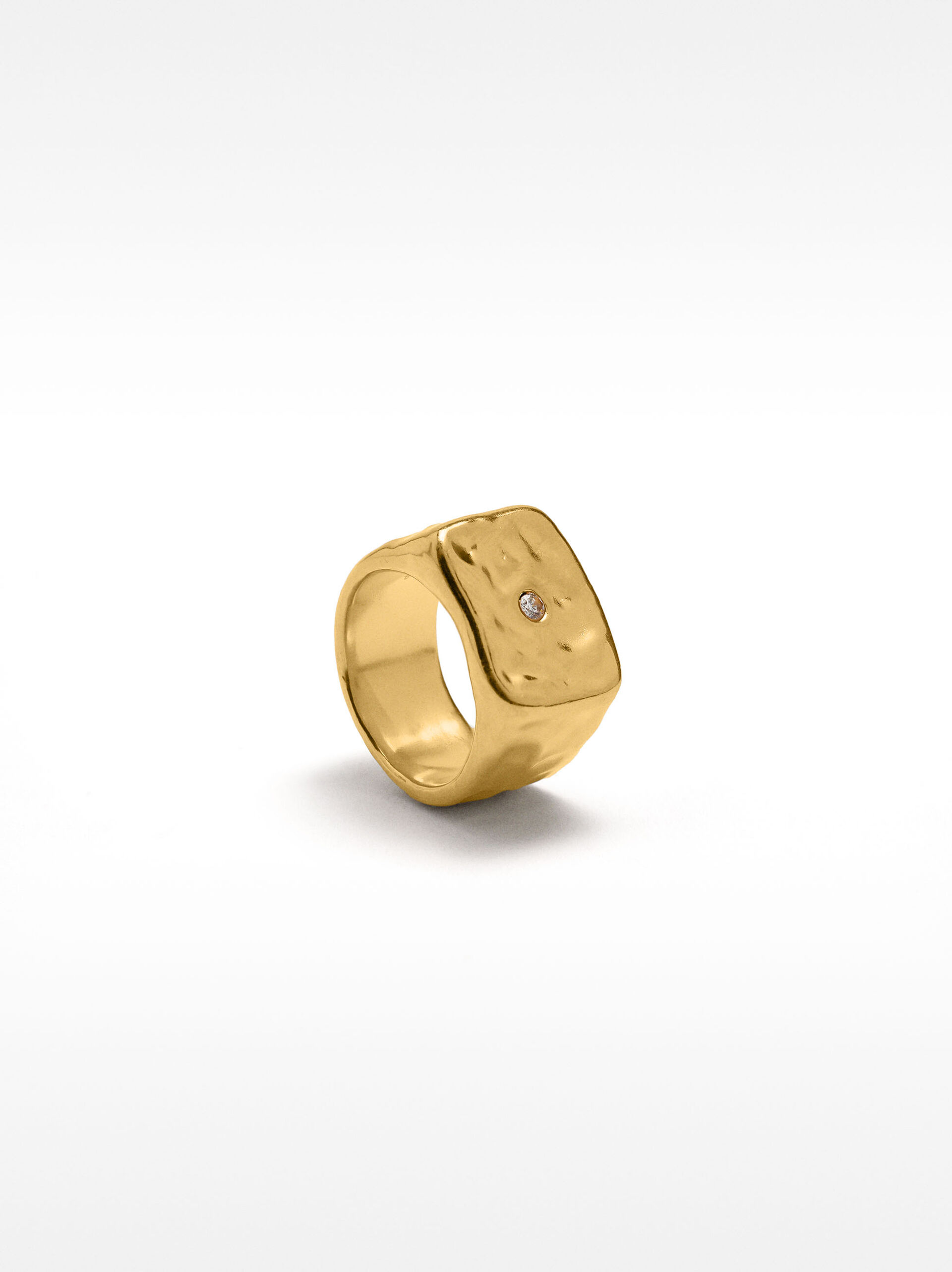 Anello rettangolare - argento sterling 925 image number 1.0