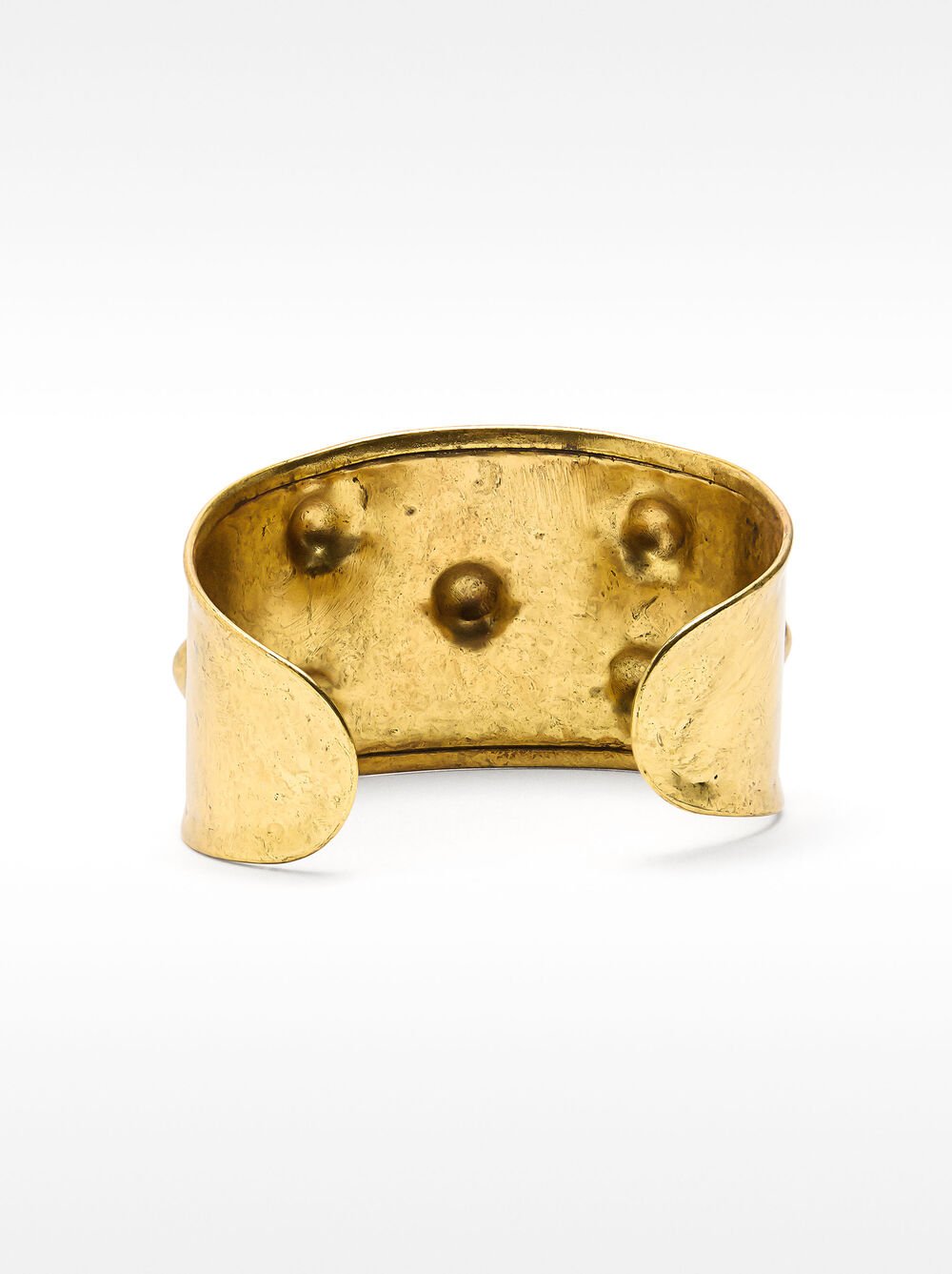 Pulsera rígida abierta con relieve