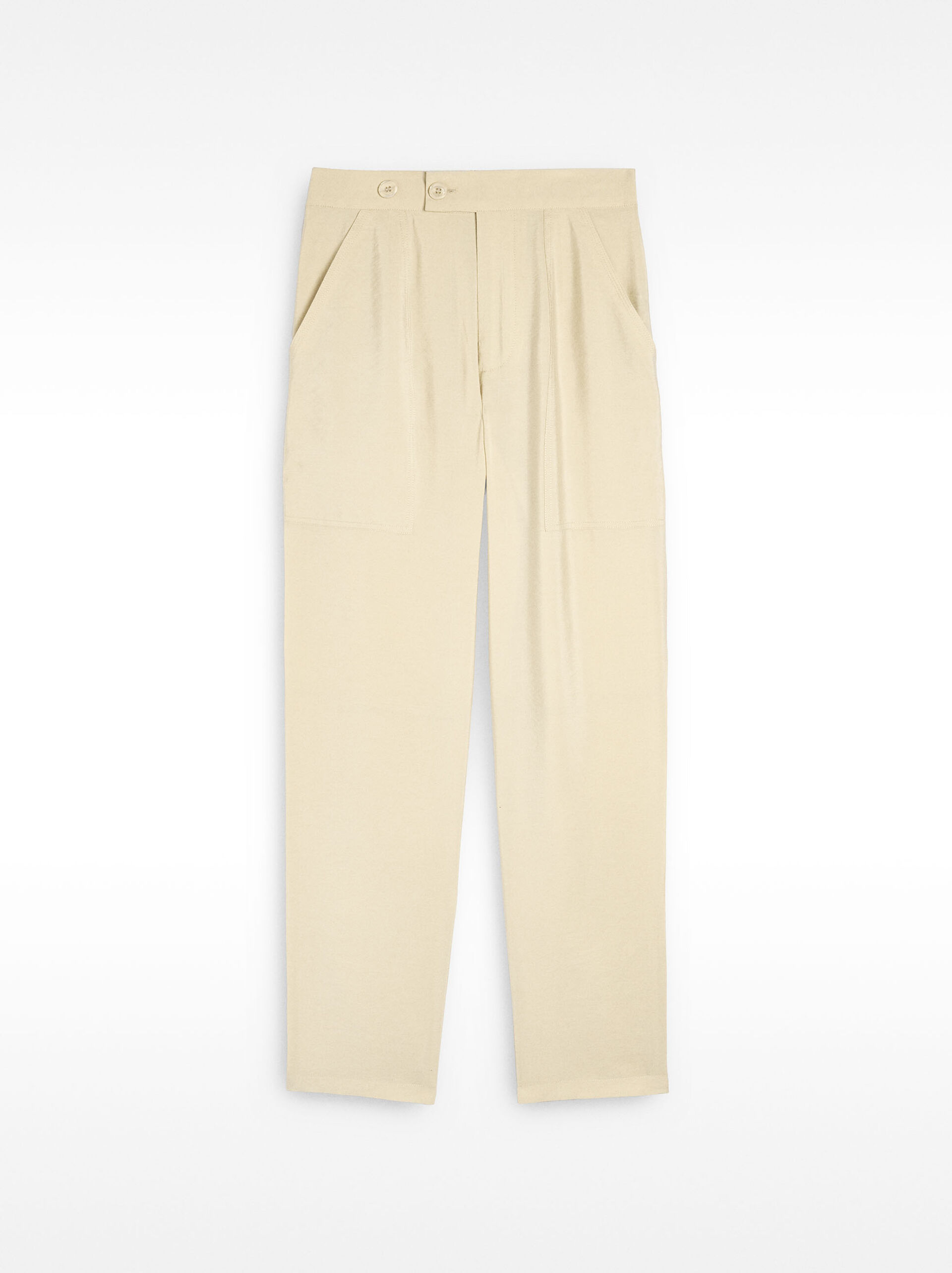 Cargo trousers with marked stitching image number 0.0
